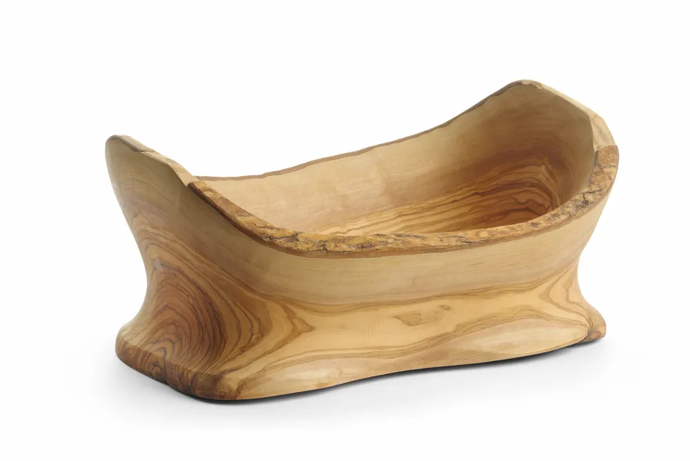 Vis Decorative olive wood bowl, HENDI, 365x200x(H)290mm, bilde 2