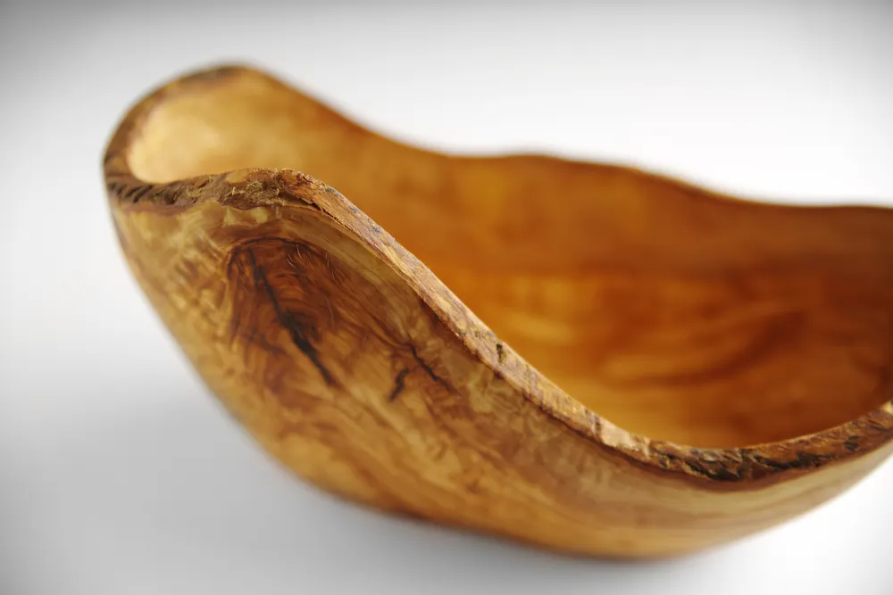Vis Decorative olive wood bowl, HENDI, 300x190x(H)110mm, bilde 3