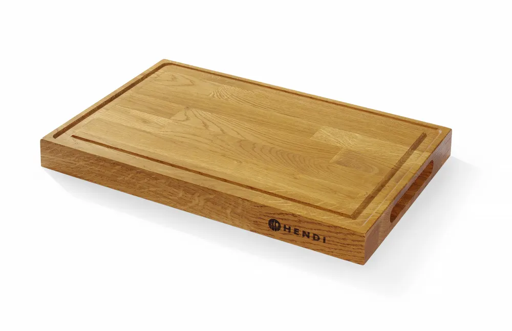Oak serving board, HENDI, 420x280x(H)40mm, Rectangular