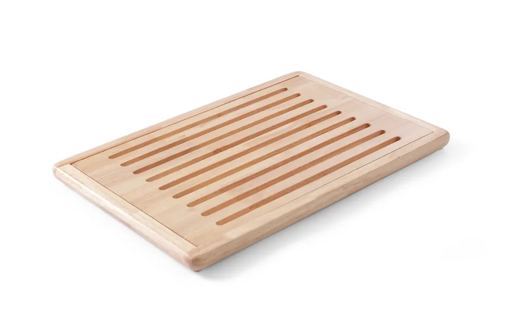 Bread cutting board, HENDI, Wood dark, 475x322mm