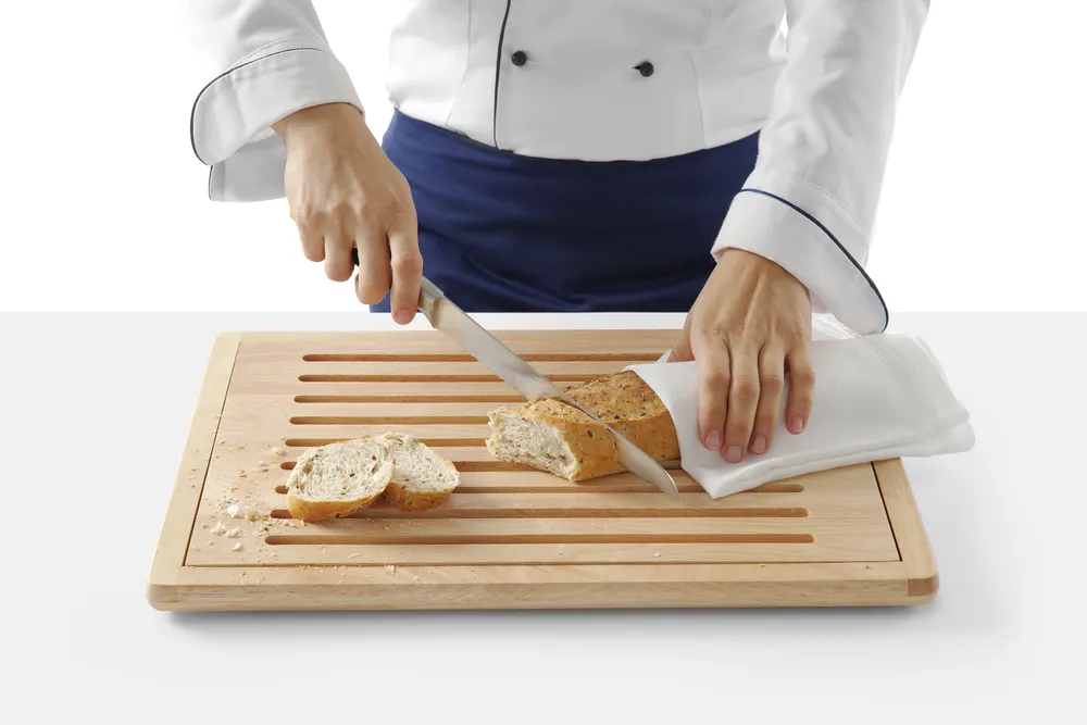Vis Bread cutting board, HENDI, Wood dark, 475x322mm, bilde 6