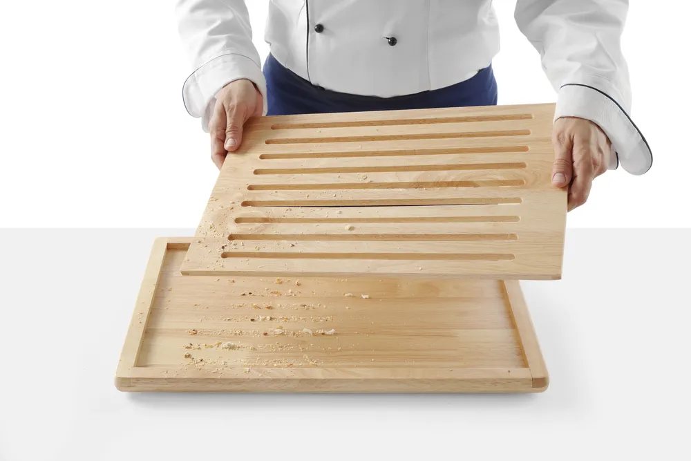 Vis Bread cutting board, HENDI, Wood dark, 475x322mm, bilde 7