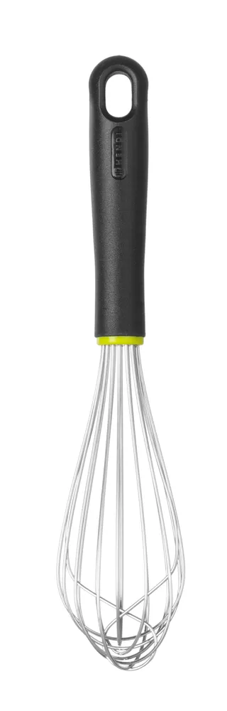 French whisk with 8 stiff wires, HENDI, designed by Robert Bronwasser, Black, (L)320mm