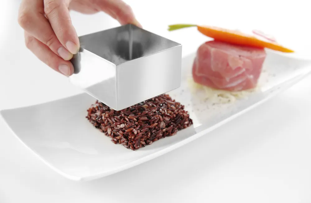 Vis Food ring and pusher square, HENDI, pusher, 64x64x(H)55mm, bilde 3