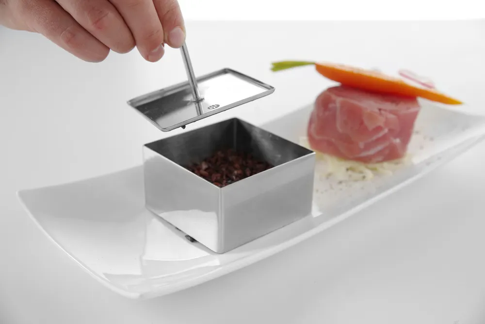 Vis Food ring and pusher square, HENDI, pusher, 64x64x(H)55mm, bilde 4
