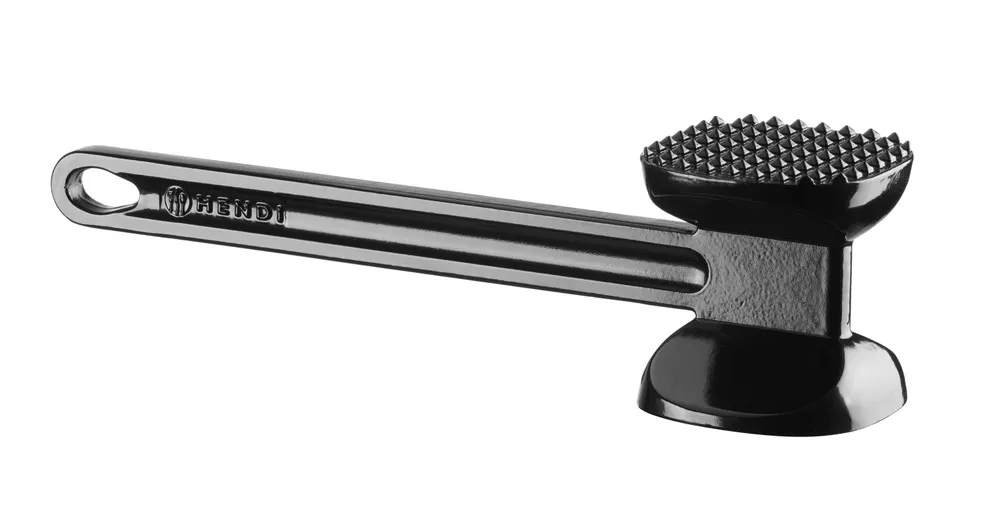 Meat tenderizing hammer XL, HENDI, Black, 300x80x(H)80mm
