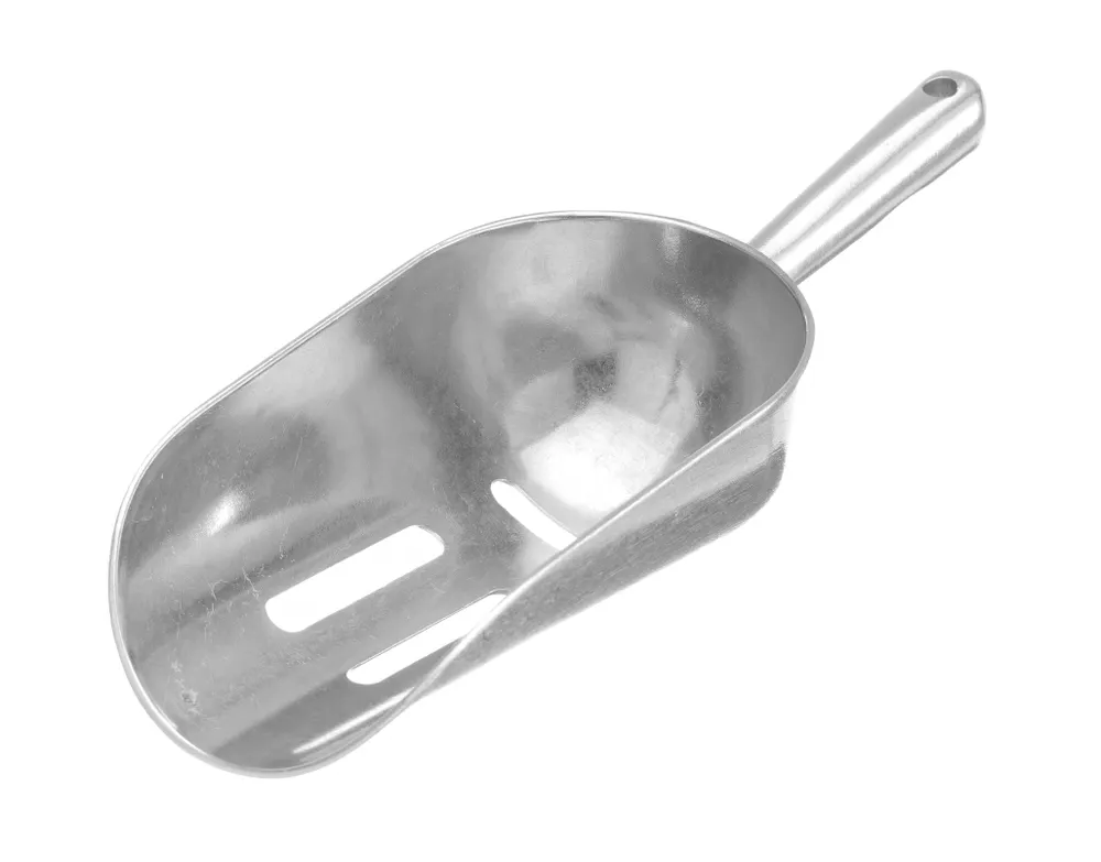 Ice scoop slotted, BarUp, 0,35L, 220x80mm