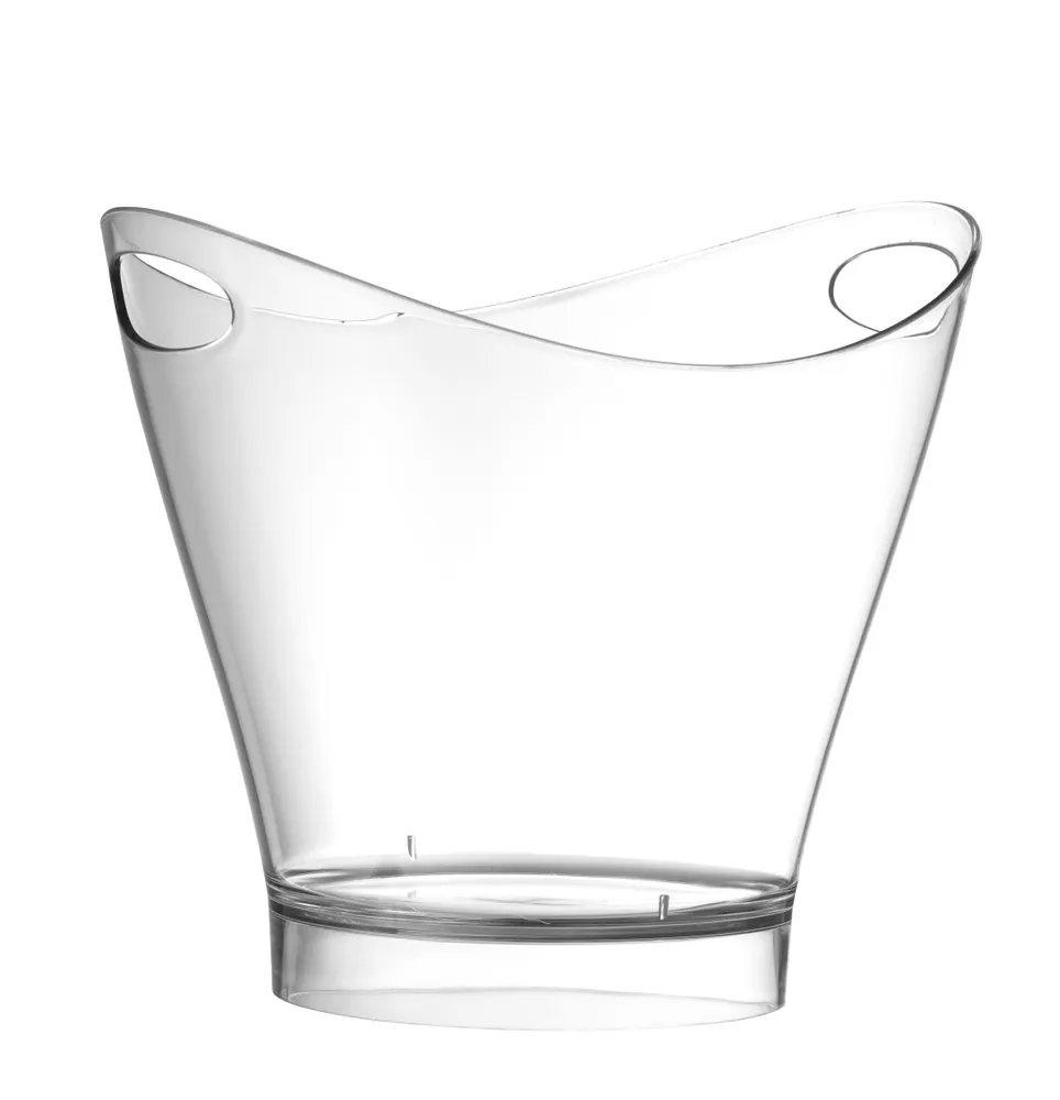 Vis Wine and champagne bucket, BarUp, 6L, Transparent, 300x240x(H)260mm, Oval, bilde 4