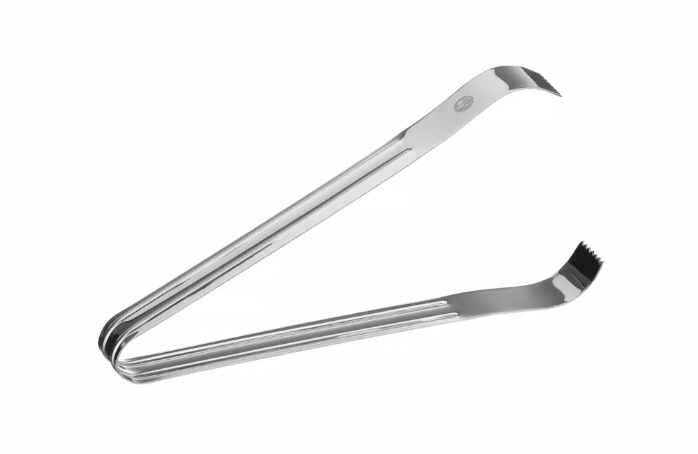 Ice cube tongs, BarUp, Silver, 2 pcs., (L)180mm