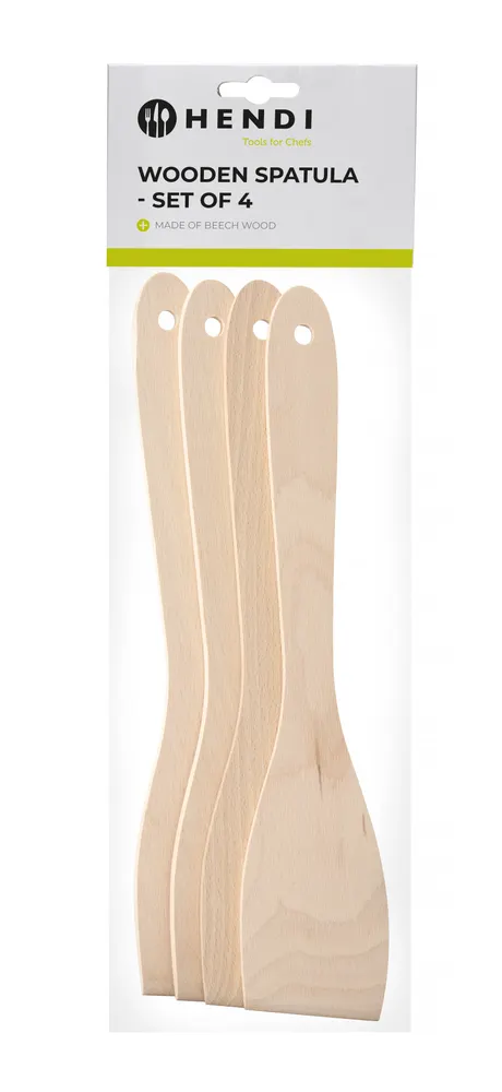 Vis Wooden spatula, HENDI, 4 pcs., 300x55mm, bilde 2