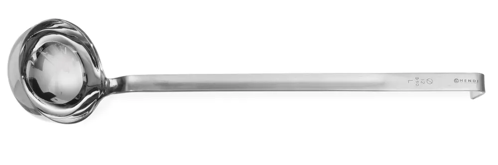 Ladle non-drip, HENDI, Profi Line, 0,5L, ⌀120x555mm