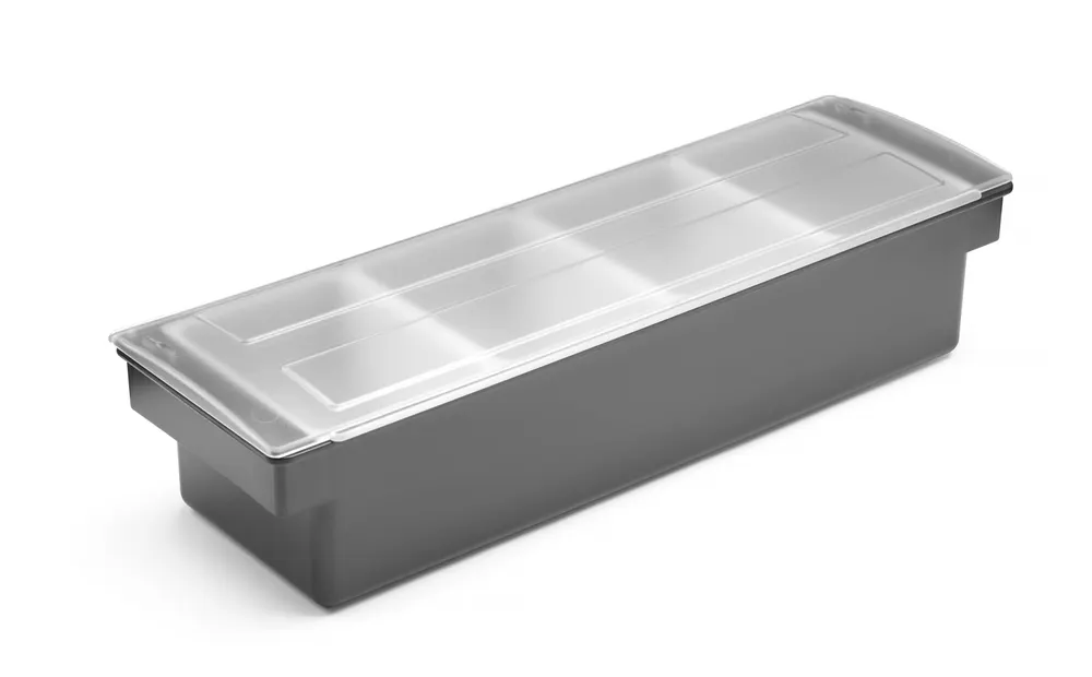 Vis Condiment holder - 4 containers, BarUp, 480x150x(H)100mm, bilde 4