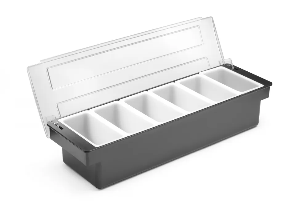 Vis Condiment holder - 6 containers, BarUp, 480x150x(H)100mm, bilde 3