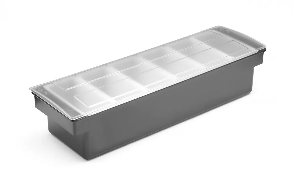 Vis Condiment holder - 6 containers, BarUp, 480x150x(H)100mm, bilde 4