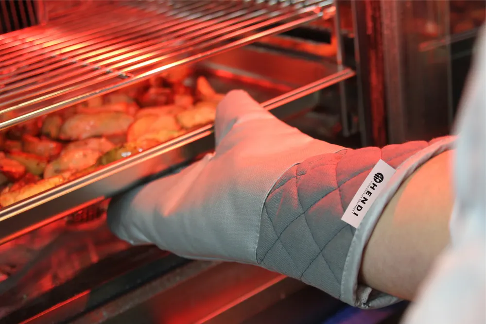 Vis Oven mitts, fiberglass - 2 pcs, HENDI, 2 pcs., (L)360mm, bilde 2