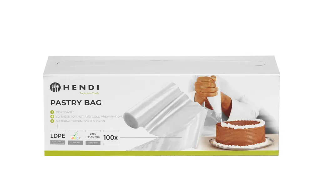 Vis Pastry bags, HENDI, transparent, 100 pcs., 530x285mm, bilde 7