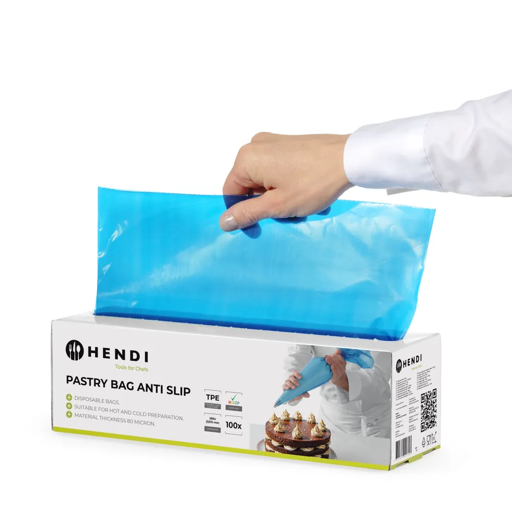Vis Non-slip pastry bags, HENDI, Blue, 100 pcs., 515x280mm, bilde 6