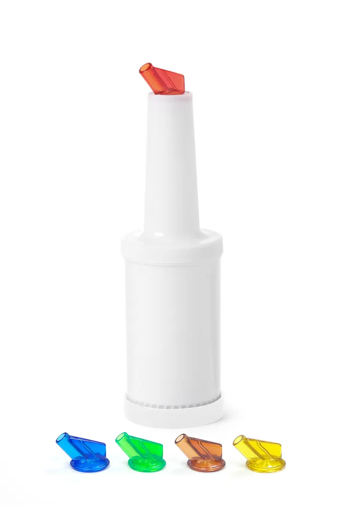 Store & pour bottle, BarUp, 0,8L, White, ⌀90x(H)300mm