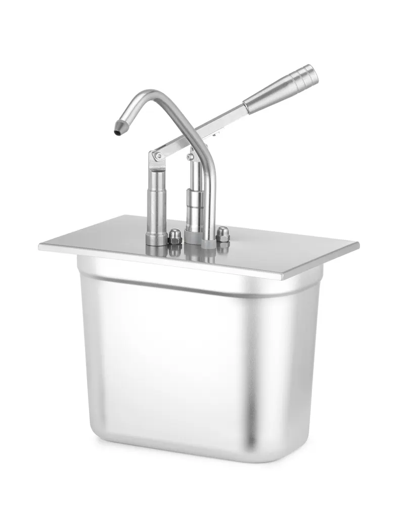 Vis Lid with dispenser for GN containers, HENDI, GN 1/4, Silver, 321x165mm, bilde 2