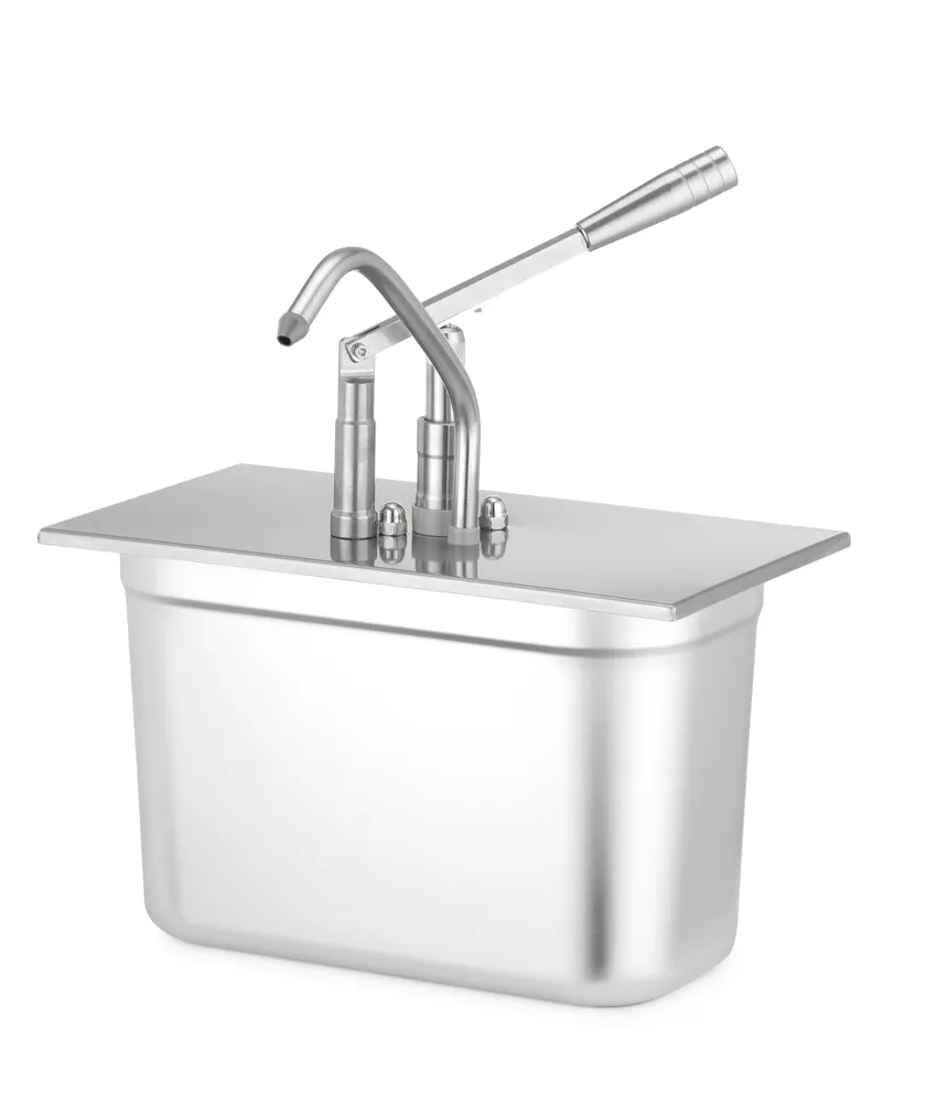 Vis Lid with dispenser for GN containers, HENDI, GN 1/3, Silver, 352x180mm, bilde 2