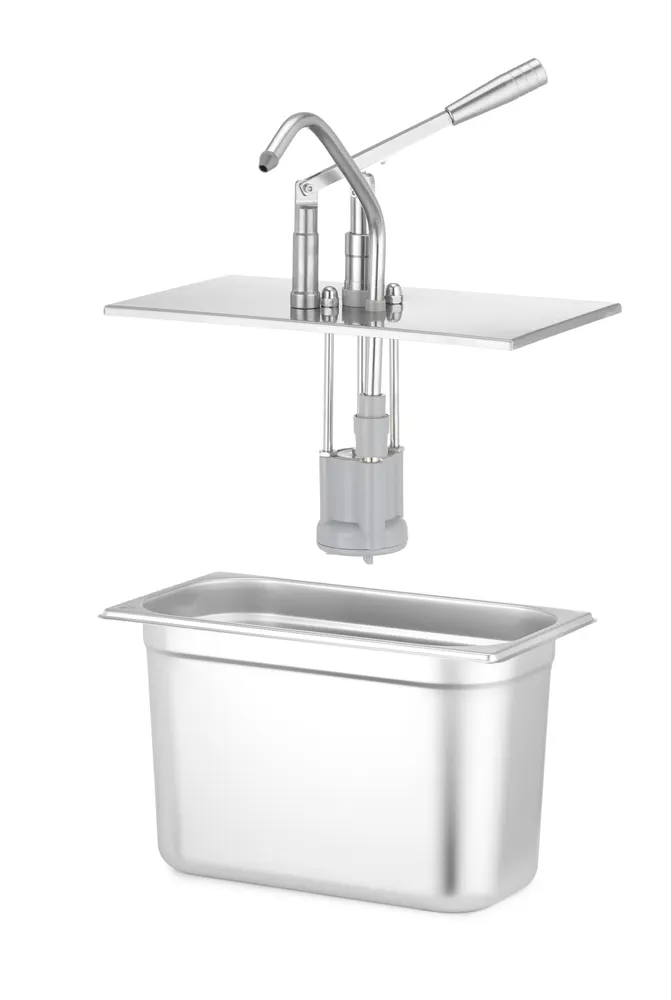Vis Lid with dispenser for GN containers, HENDI, GN 1/3, Silver, 352x180mm, bilde 3