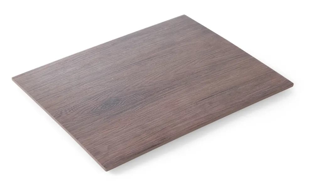 Plateau, rectangular – oak wood design, HENDI, GN 1/2, 325x265x(H)10mm