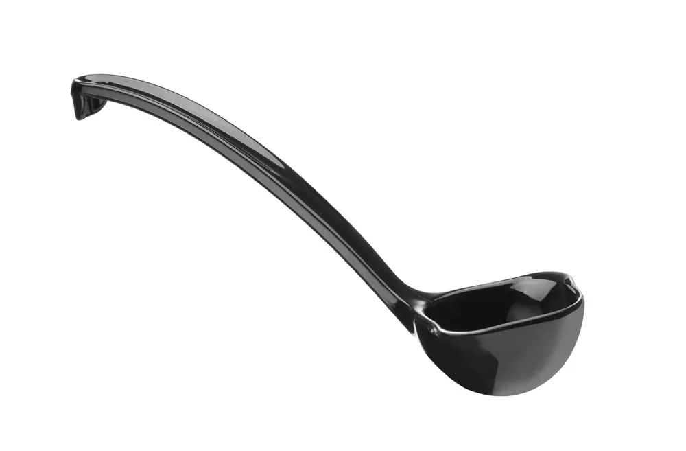 Sauce ladle, HENDI, 0,03L, Black, 180x70mm