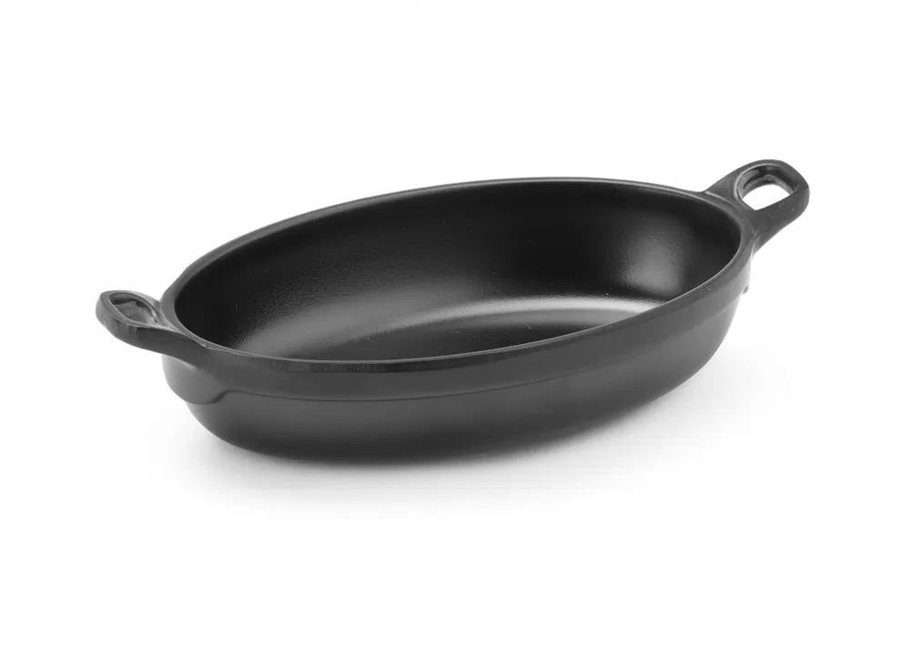 Vis Mini oval pan Little Chef, HENDI, Little Chef, Black, 155x80x(H)37mm, bilde 3