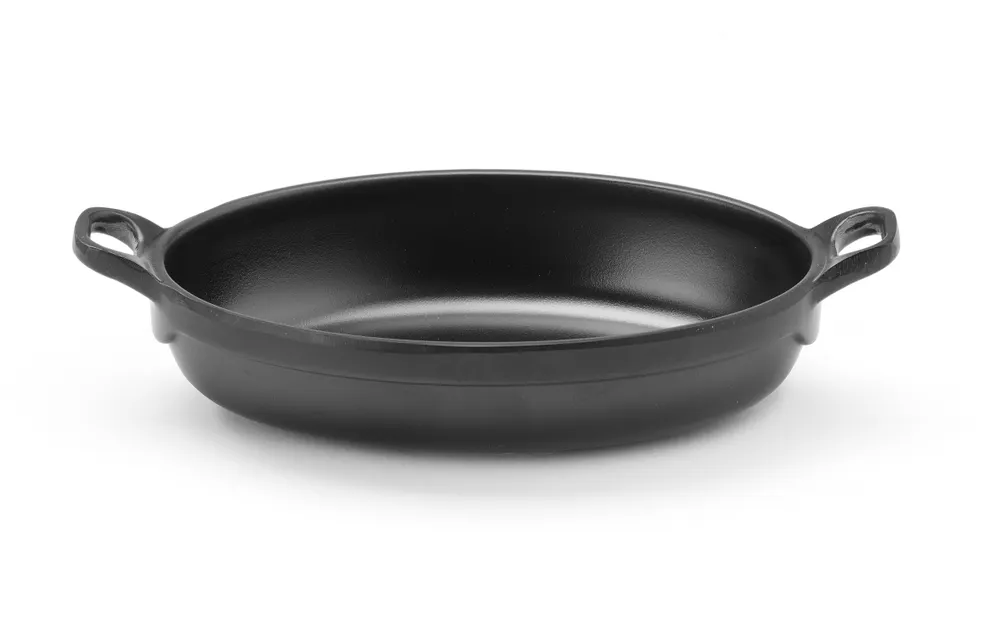 Mini oval pan Little Chef, HENDI, Little Chef, Black, 155x80x(H)37mm