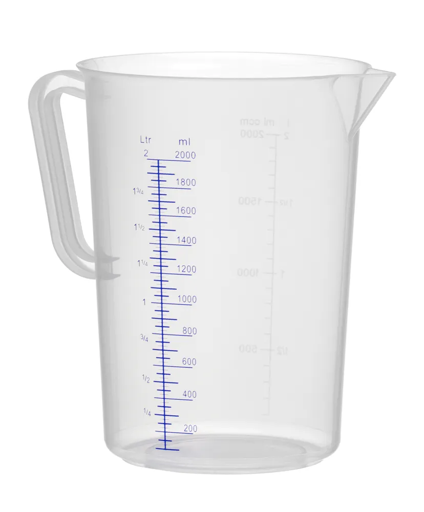 Vis Measuring jug polypropylene, HENDI, Kitchen Line, 2L, ⌀140x(H)215mm, bilde 2