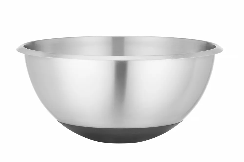 Mixing bowl with rubber base, HENDI, 6L, ⌀330x(H)155mm