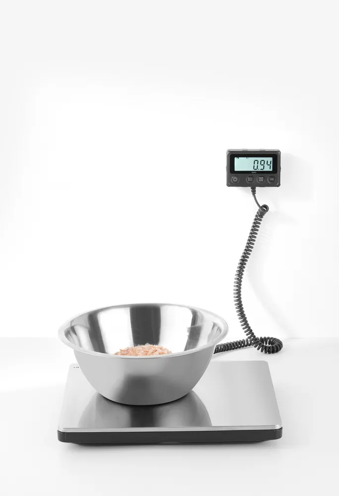 Vis Digital scale up to 200 kg, HENDI, 298x248x(H)37mm, bilde 5