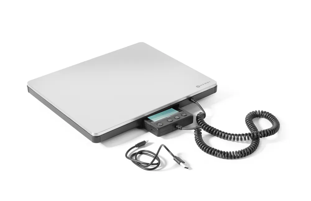 Vis Digital scale up to 200 kg, HENDI, 298x248x(H)37mm, bilde 2