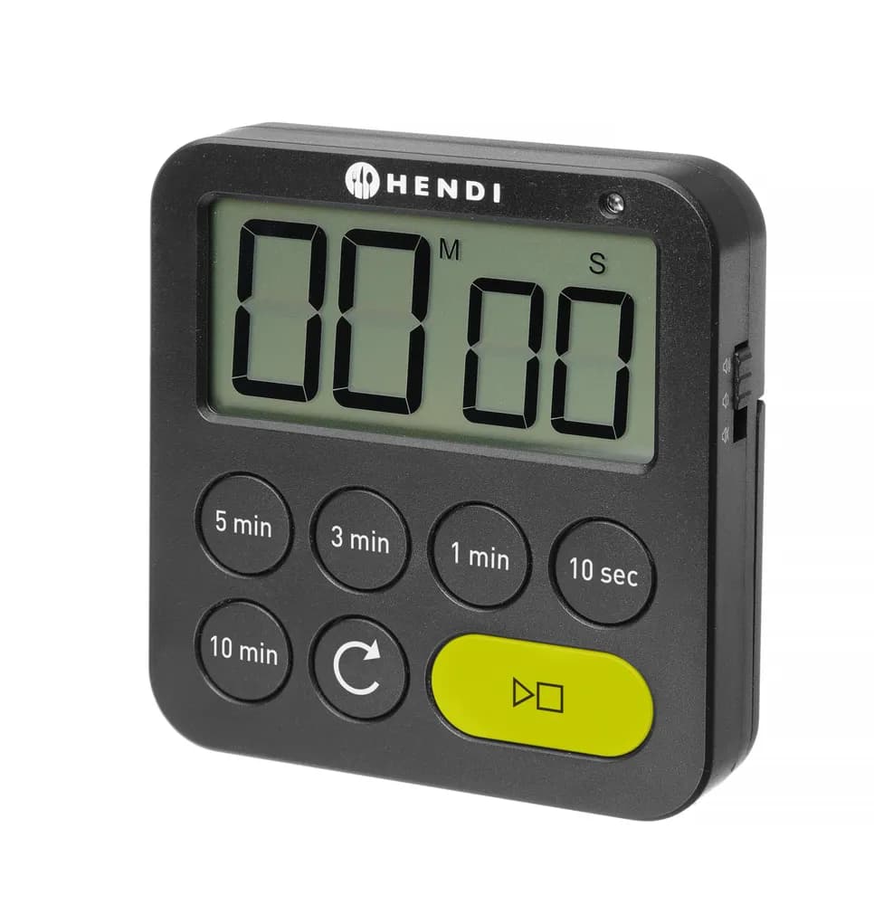 Vis Timer, HENDI, Black, 82x20x(H)88mm, bilde 2