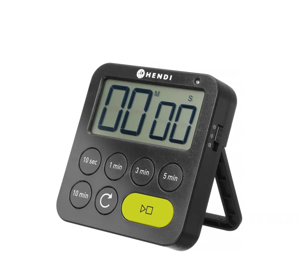 Vis Timer, HENDI, Black, 82x20x(H)88mm, bilde 3
