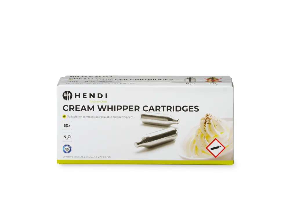 Vis Cream whipper chargers, HENDI, Silver, 24 pcs, bilde 7