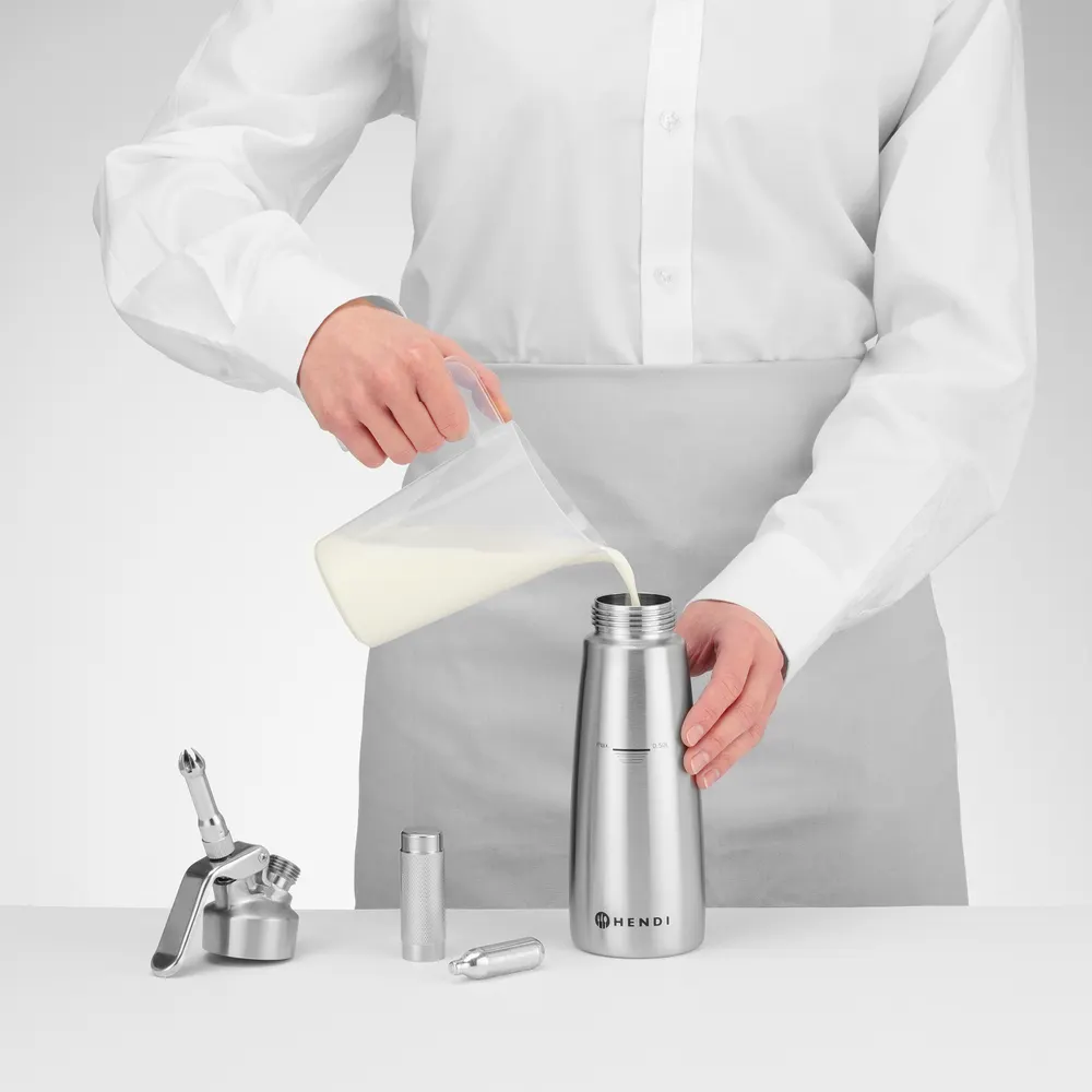 Vis Cream whipper, HENDI, Profi Line, 0,5L, ⌀85x(H)235mm, bilde 9