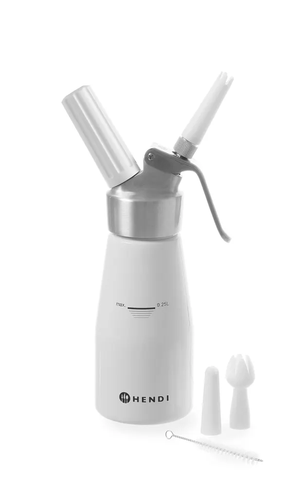 Cream whipper, HENDI, Kitchen Line, 0,25L, ⌀80x(H)200mm