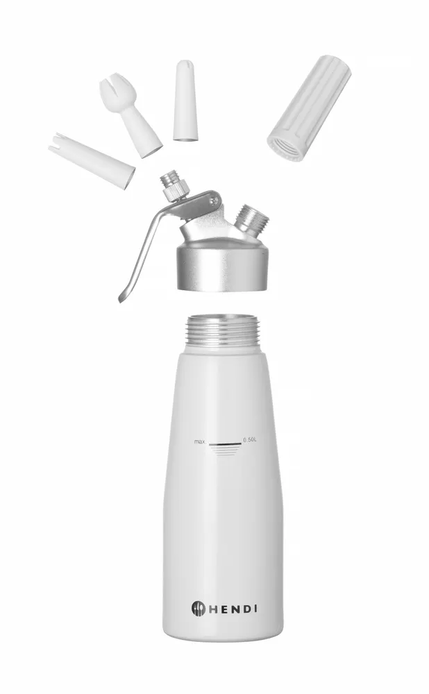 Vis Cream whipper, HENDI, Kitchen Line, 0,5L, ⌀80x(H)260mm, bilde 3
