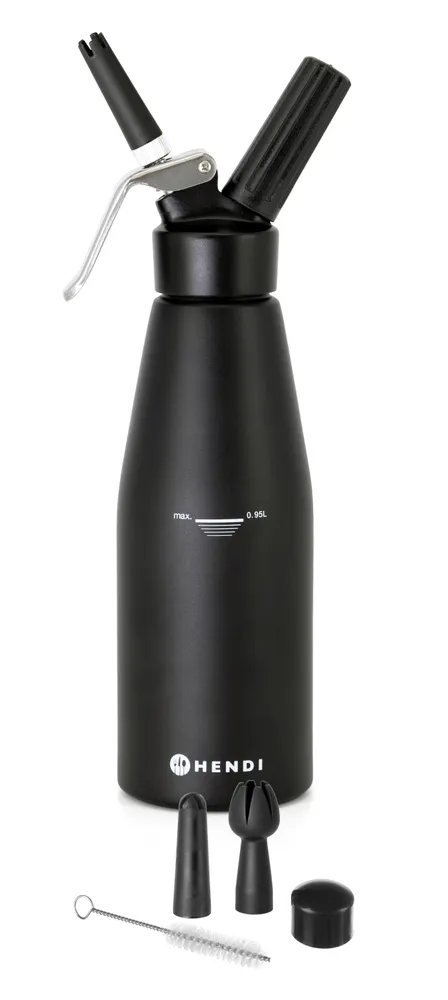 Vis Cream whipper, HENDI, Kitchen Line, 0,95L, Black, ⌀95x(H)320mm, bilde 2