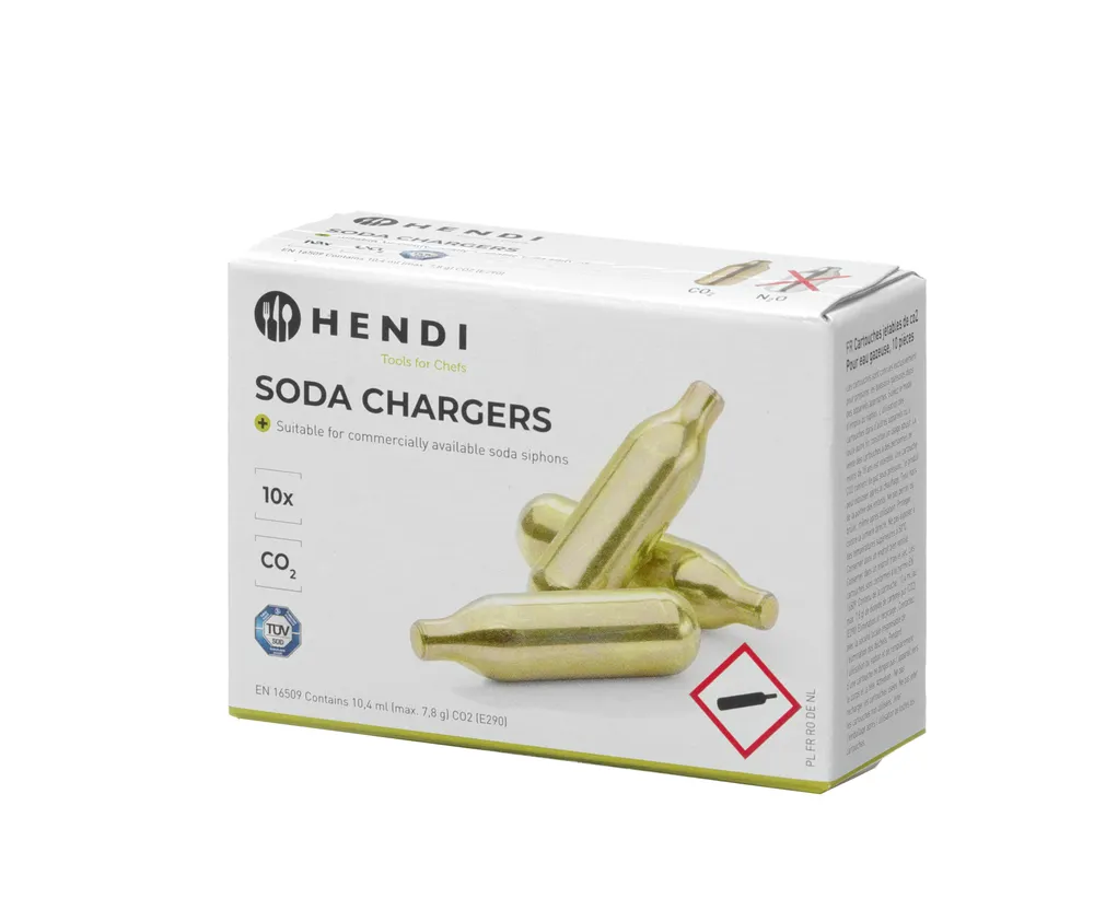 Vis Soda chargers, BarUp, Gold, 10 pcs, bilde 2