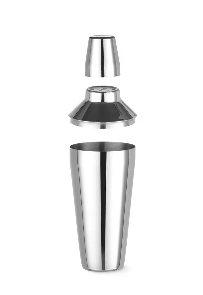 Vis Cobbler shaker 3-part, BarUp, 0,75L, Silver, ⌀90x(H)255mm, bilde 2
