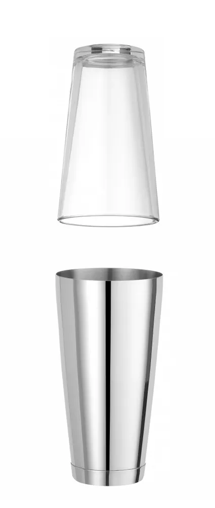 Vis Boston shaker, BarUp, 0,8L, Silver, ⌀90x(H)175mm, bilde 3