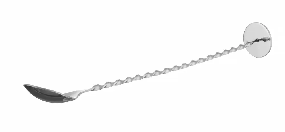 Vis Bar spoon with muddler, BarUp, Silver, 280x35mm, bilde 2