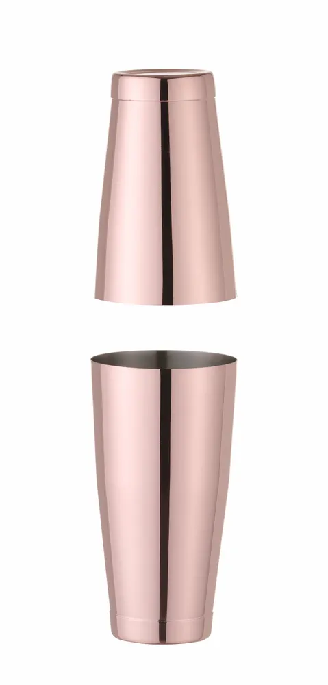 Vis Tin-on-Tin Boston shaker, BarUp, 0,8L, Copper, ⌀90mm, bilde 2