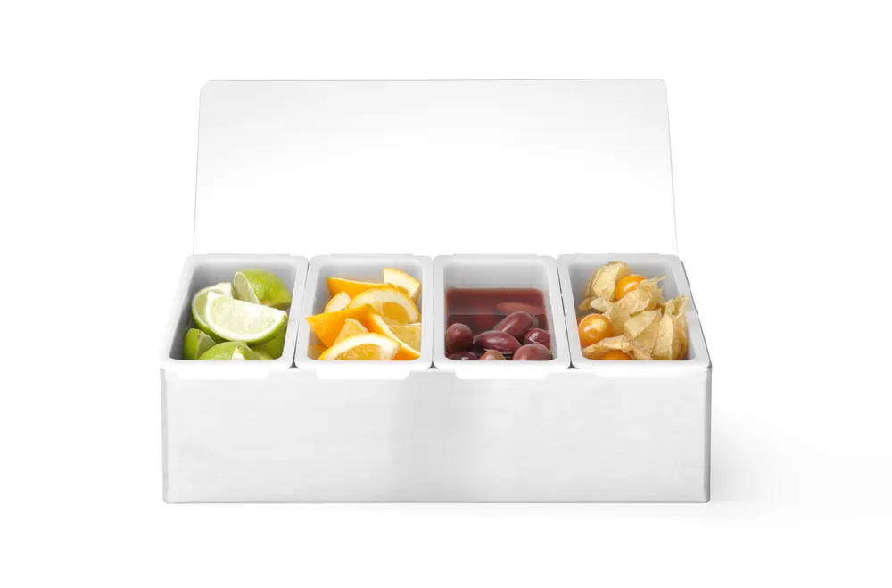 Vis Condiment holder, BarUp, 5 containers, 375x140x(H)90mm, bilde 6