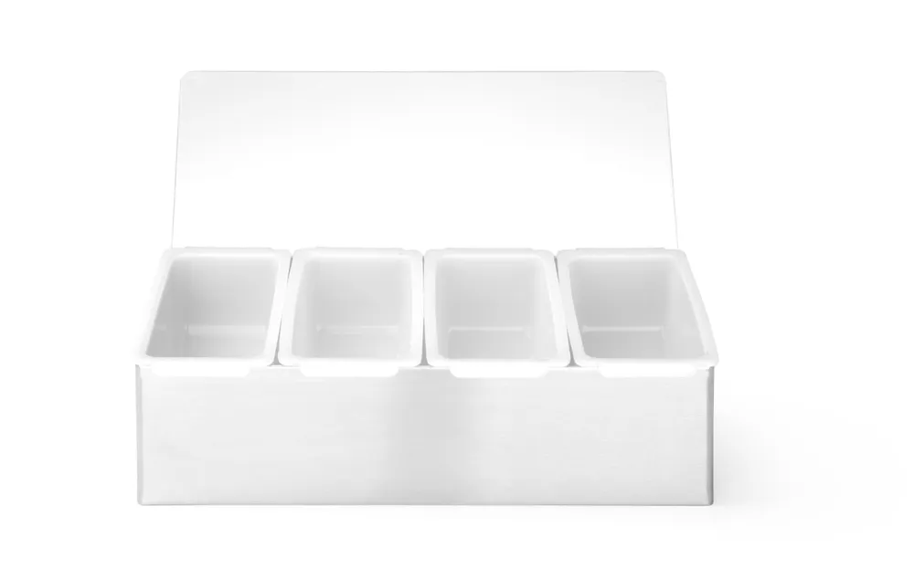Vis Condiment holder, BarUp, 5 containers, 375x140x(H)90mm, bilde 7