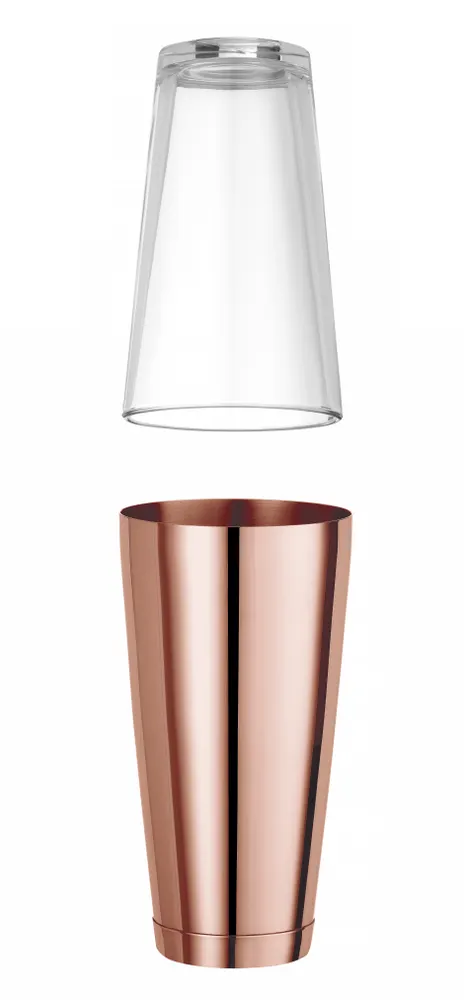 Vis Boston shaker, BarUp, 0,8L, Copper, ⌀90mm, bilde 3
