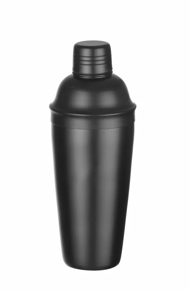 Cobbler shaker 3-part, BarUp, Black, ⌀85x(H)240mm