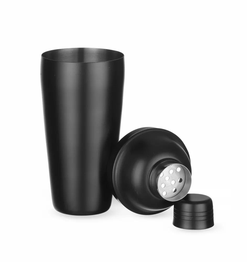 Vis Cobbler shaker 3-part, BarUp, Black, ⌀85x(H)240mm, bilde 3
